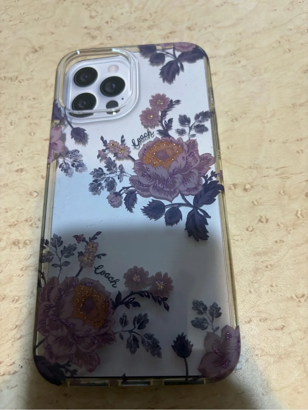 Coach iPhone 15 Pro Case, Compatible with MagSafe - Moody Floral